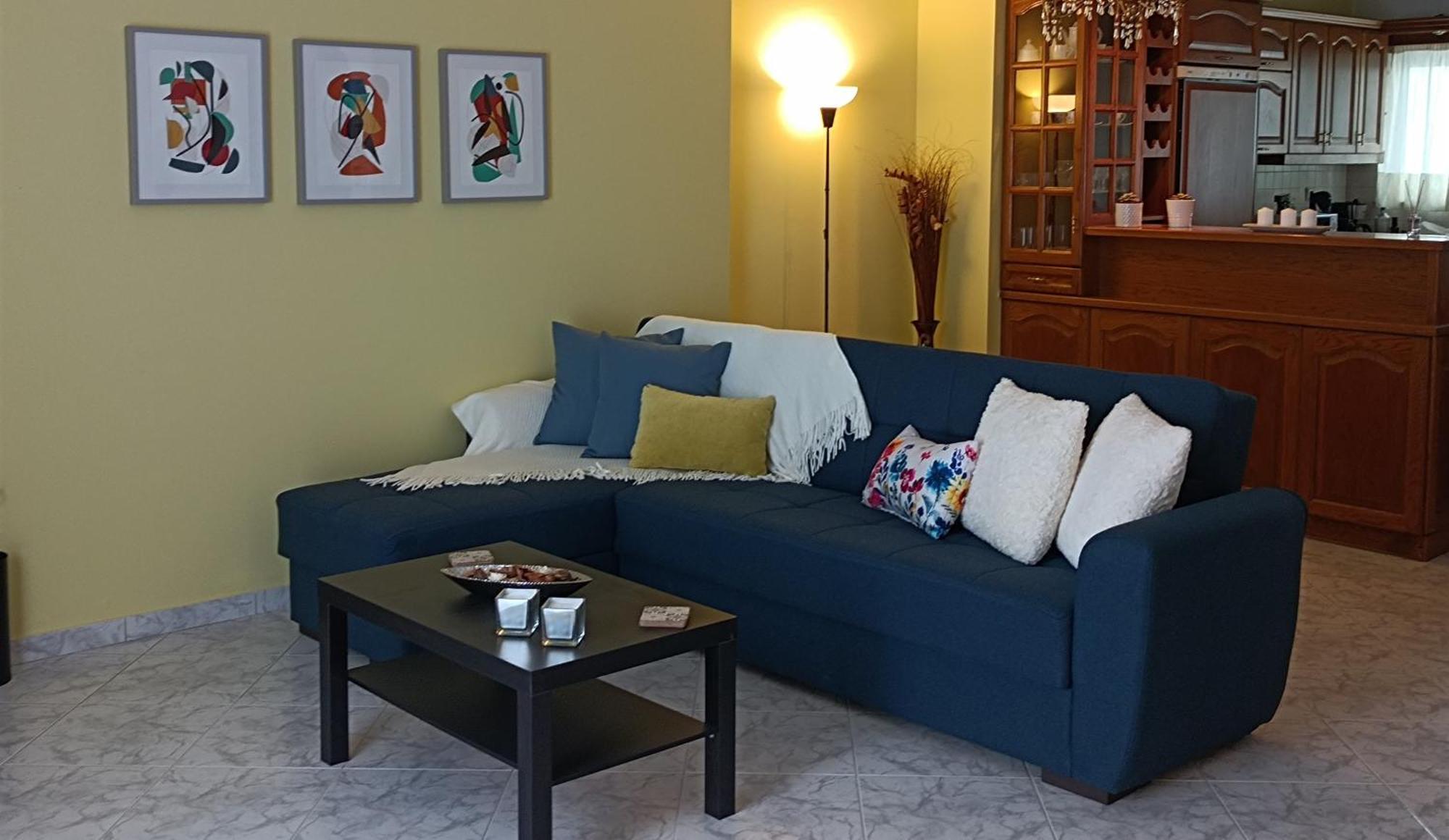 Kelly'S Penthouse Apartment Nafpaktos Bagian luar foto