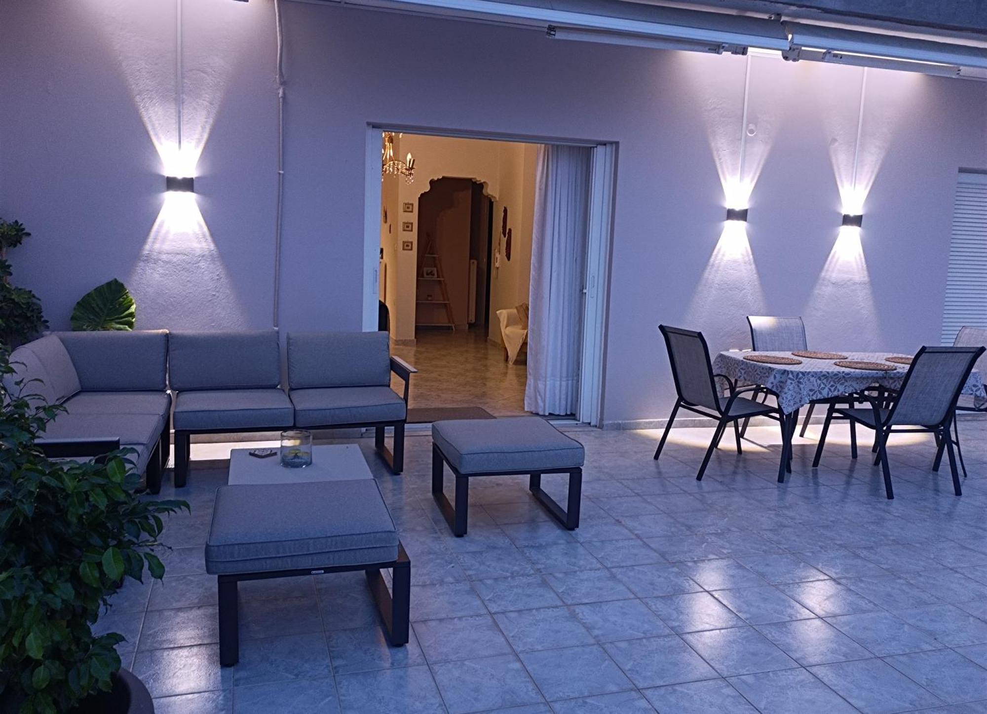 Kelly'S Penthouse Apartment Nafpaktos Bagian luar foto